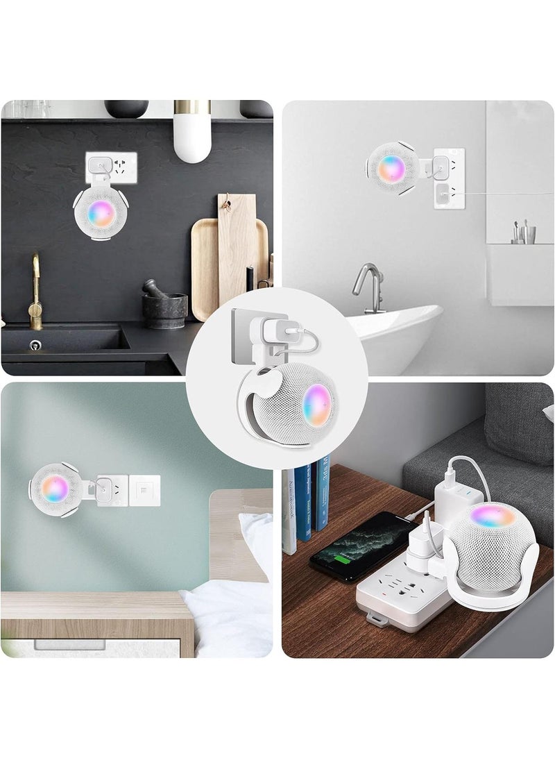 Suitable For Apple HomePod Mini Smart Speaker Hidden Wire Management Socket Bracket