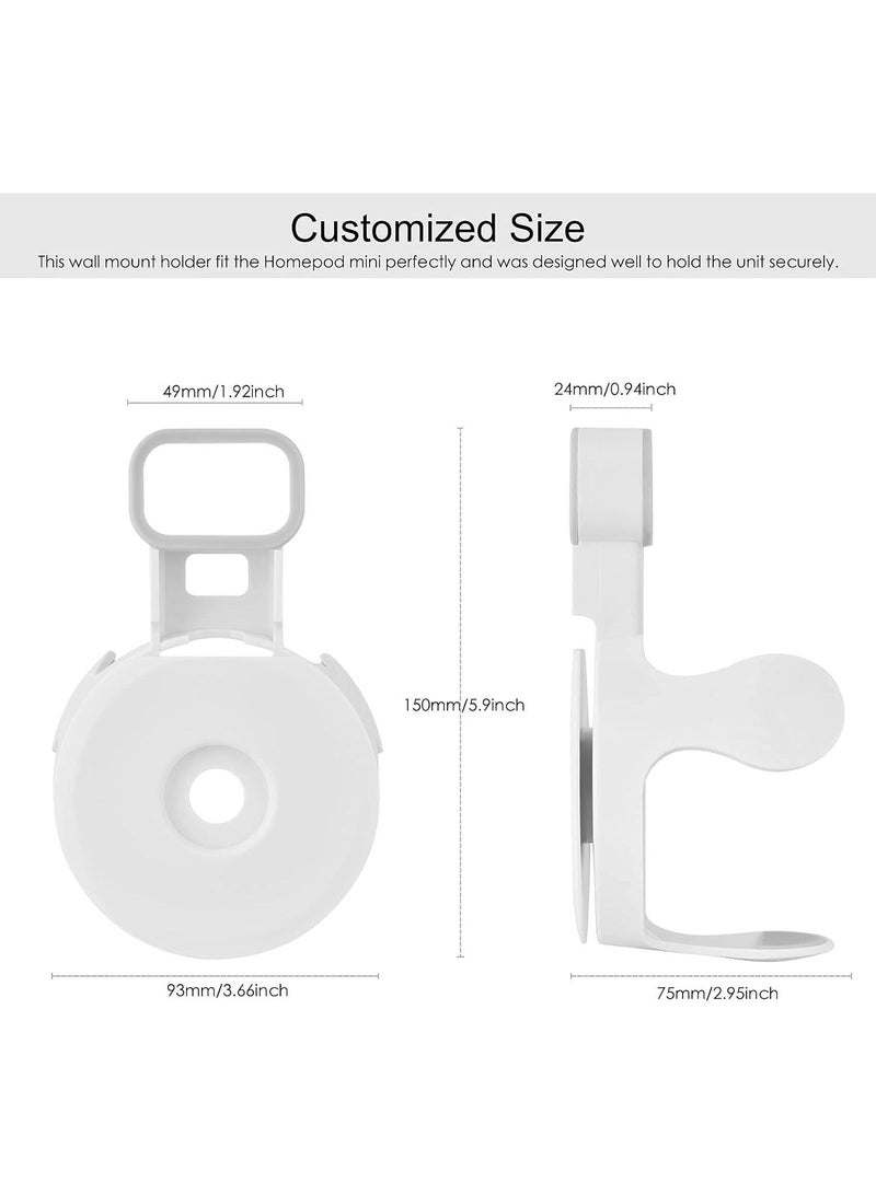 Suitable For Apple HomePod Mini Smart Speaker Hidden Wire Management Socket Bracket