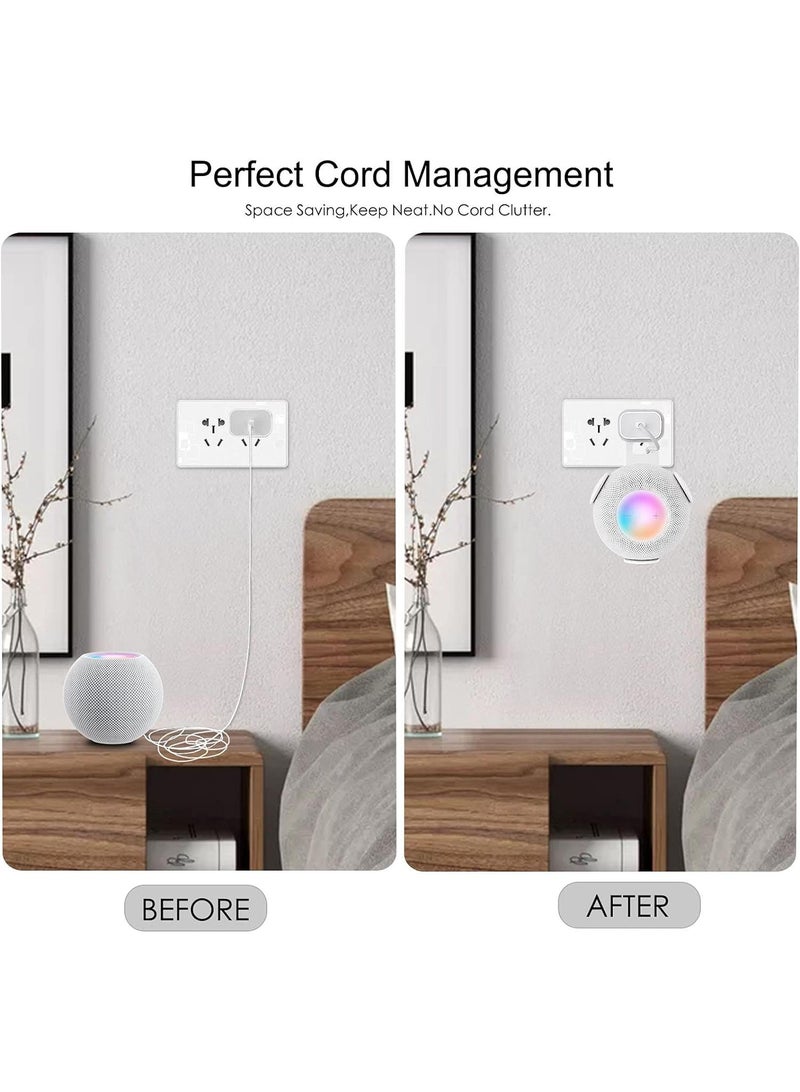 Suitable For Apple HomePod Mini Smart Speaker Hidden Wire Management Socket Bracket