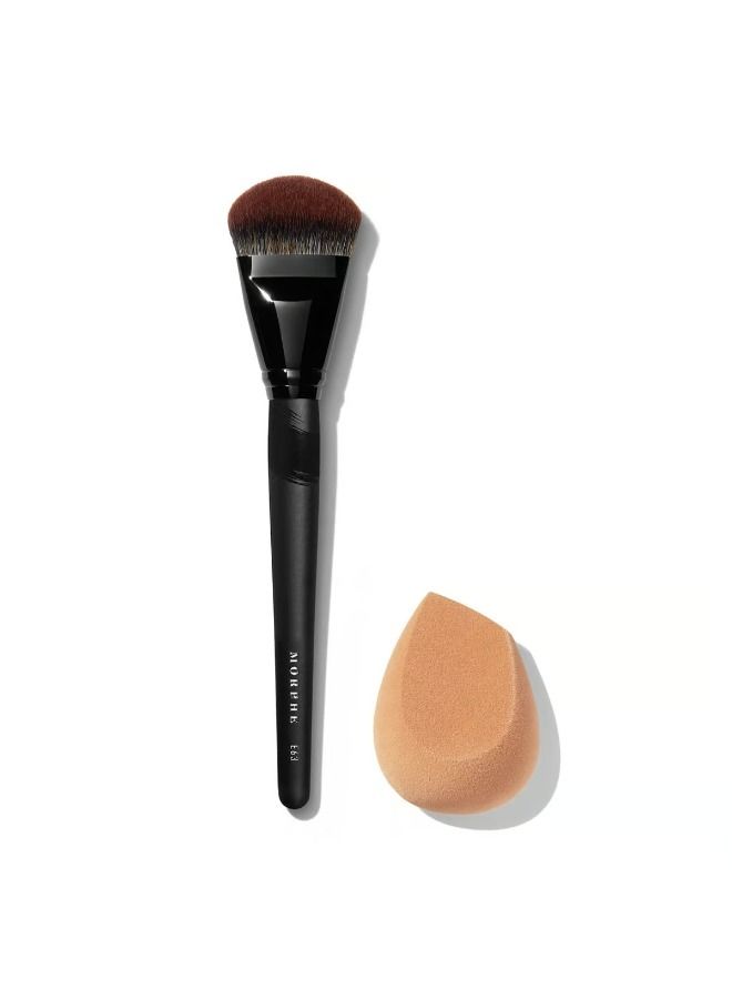 Filter Effect Brush & Sponge Duo