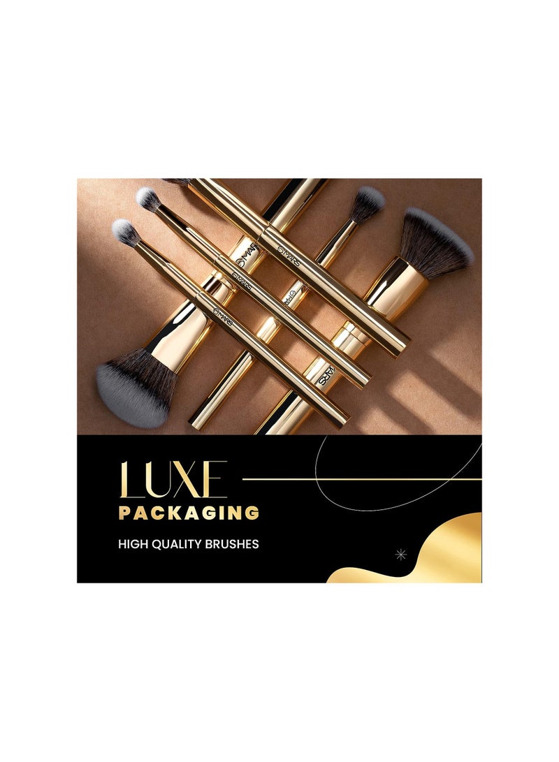 MARS Artists Arsenal Makeup. Brush Set for Professional Makeup Eyeshadow Blending Brushes
