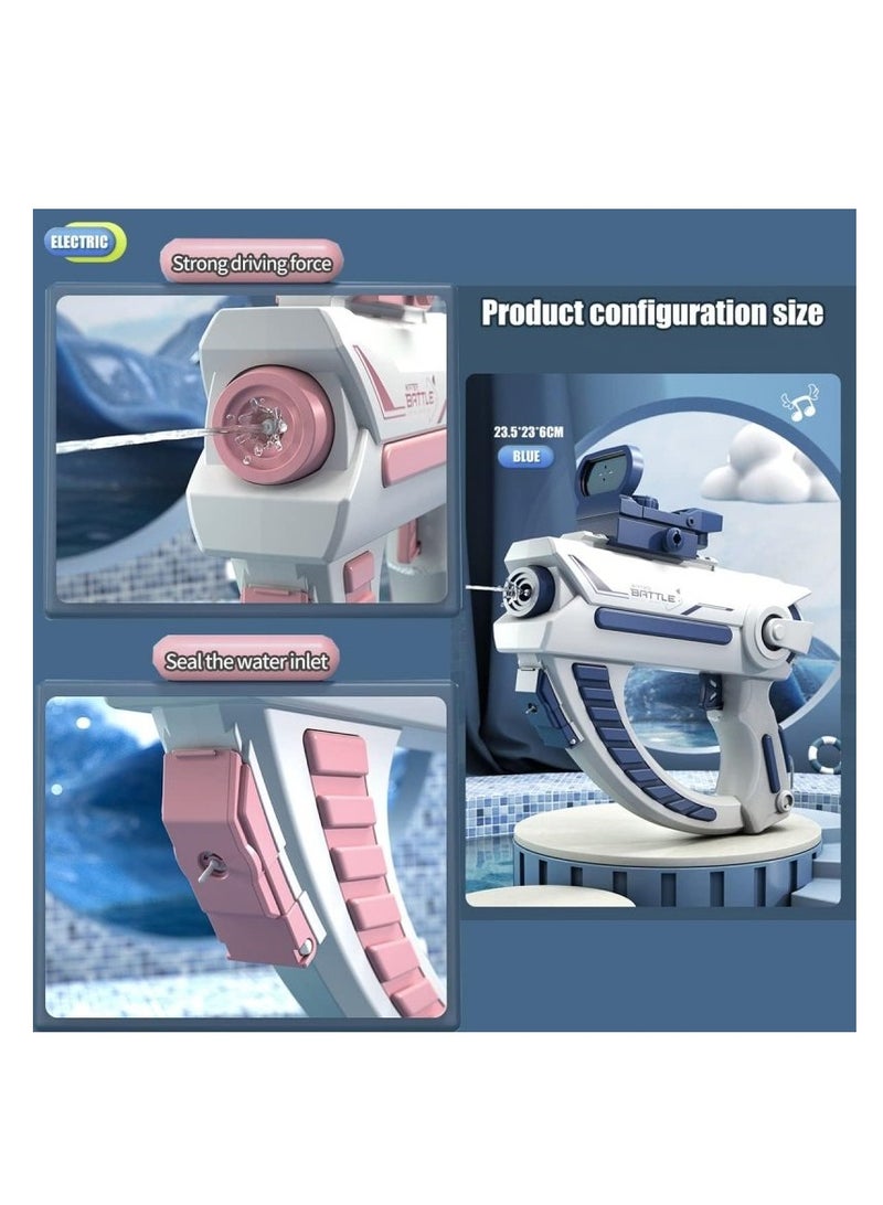 Electric Water Gun Toy Full Automatic Summer Toys for Beach Kids Adults Glock Toy Pressure Water Electric Gun Toy Gun Water