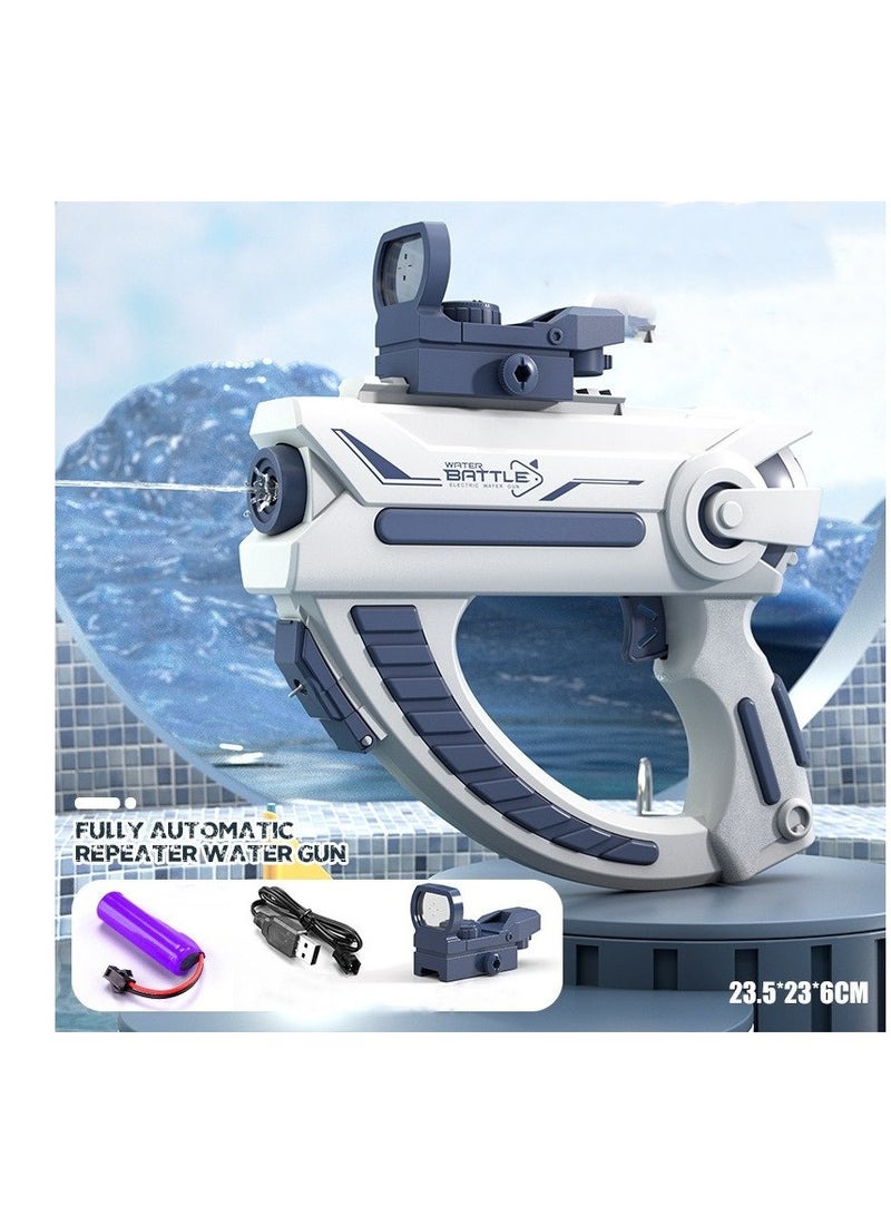 Electric Water Gun Toy Full Automatic Summer Toys for Beach Kids Adults Glock Toy Pressure Water Electric Gun Toy Gun Water
