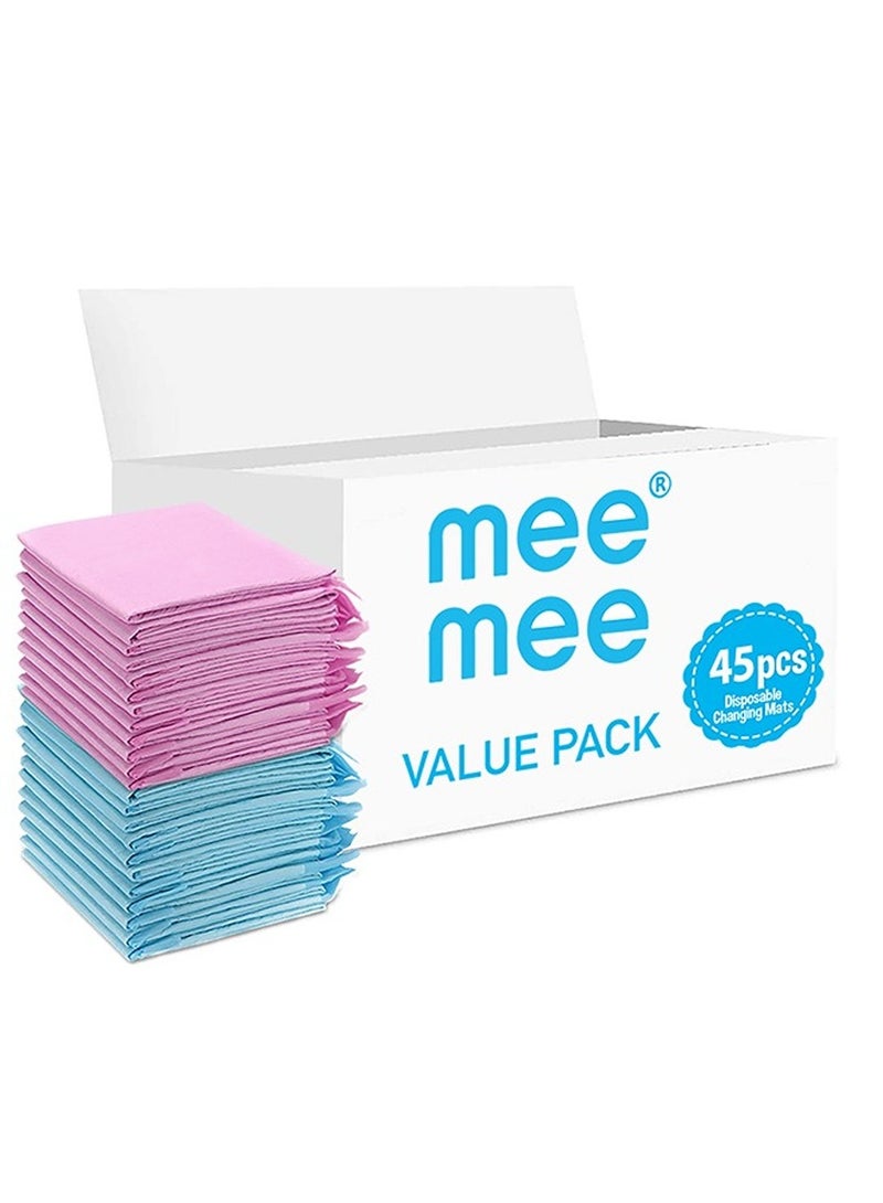 mee mee Disposable Changing Mats 45 Counts