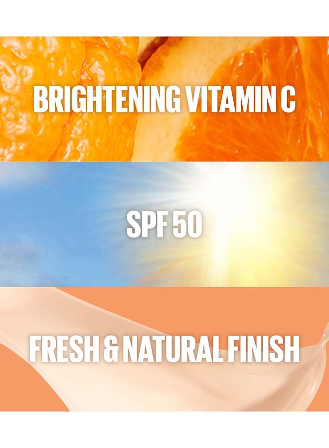 Fit Me Fresh Tint Foundation SPF 50 with Brightening Vitamin C, 5.6