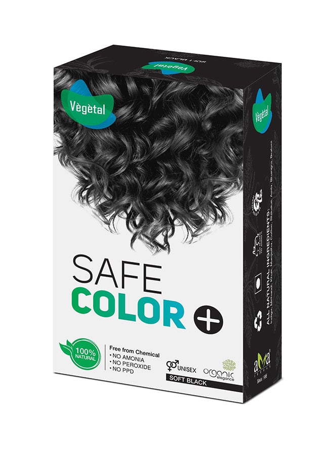 Safe Hair Color Soft Black 50grams