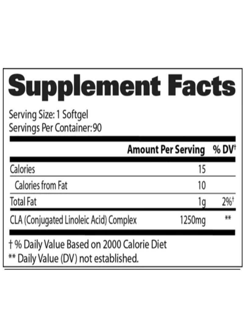 CLA 1250 90 Softgels