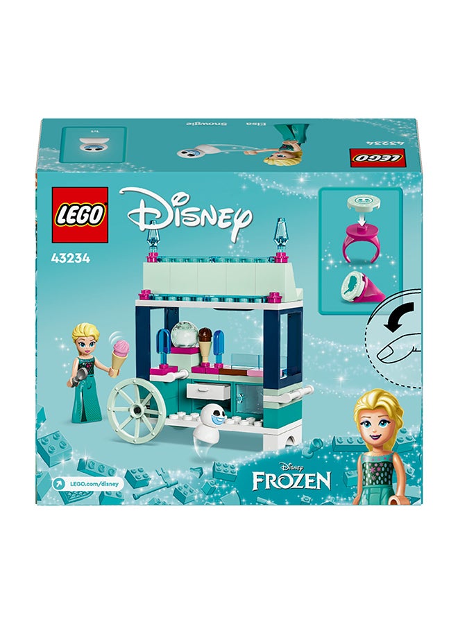 43234 ǀ Disney Frozen Elsa’s Frozen Treats Buildable Toy for Kids with Elsa Mini-Doll Figure and a Snowgie Figure, Makes a Fun Everyday Gift for Girls and Boys Aged 5 Plus