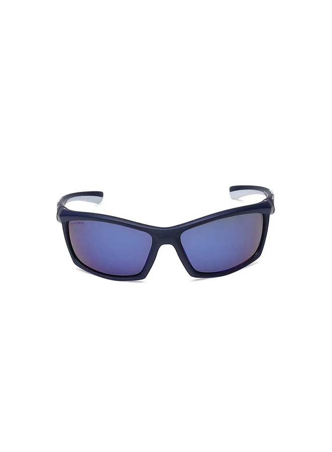 Men's Wrap UV Protected Sunglasses - Lens Size: 64mm