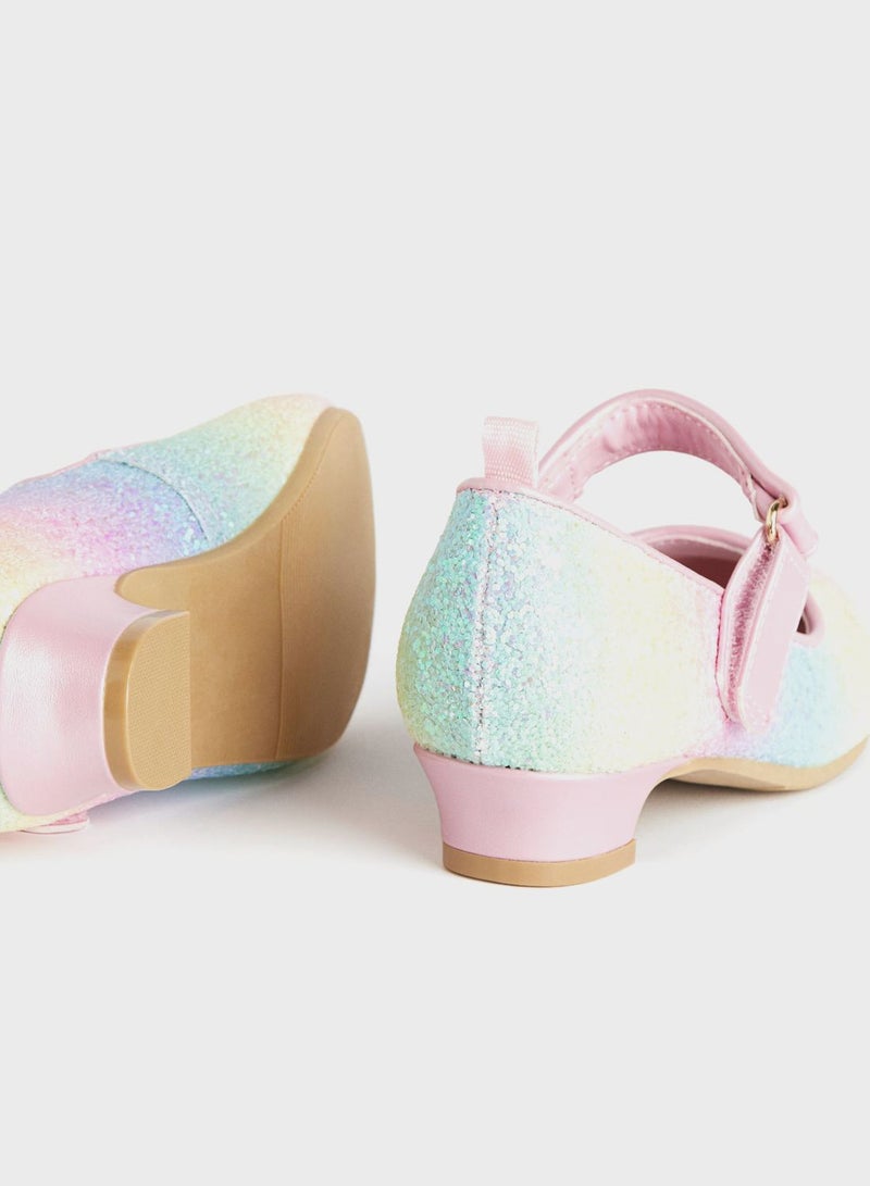 Kids Printed Ballerinas