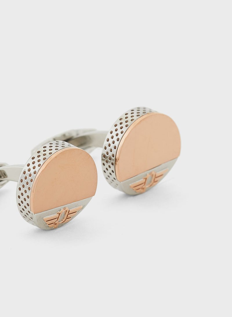 Perforated Cuff Link