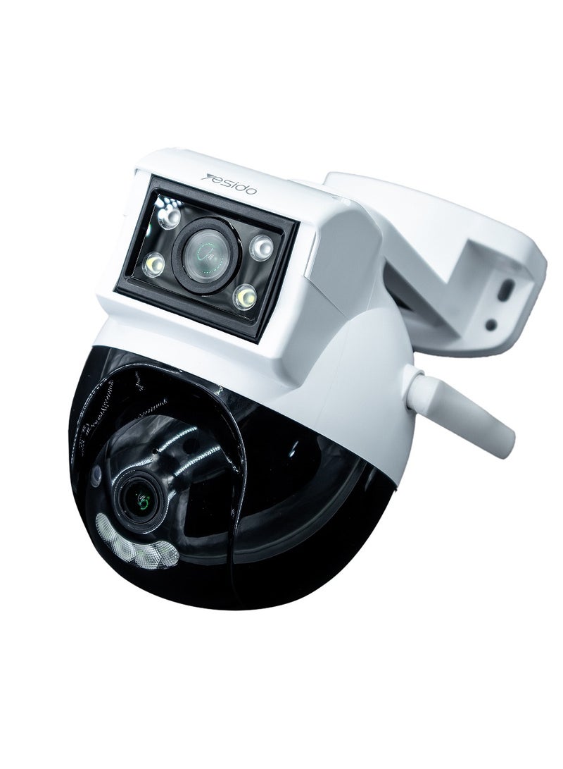 Dual Camera | Smart Outdoor HD Camera With Night Vision | 4 Mega Pixels | 1920x1080 Resolation