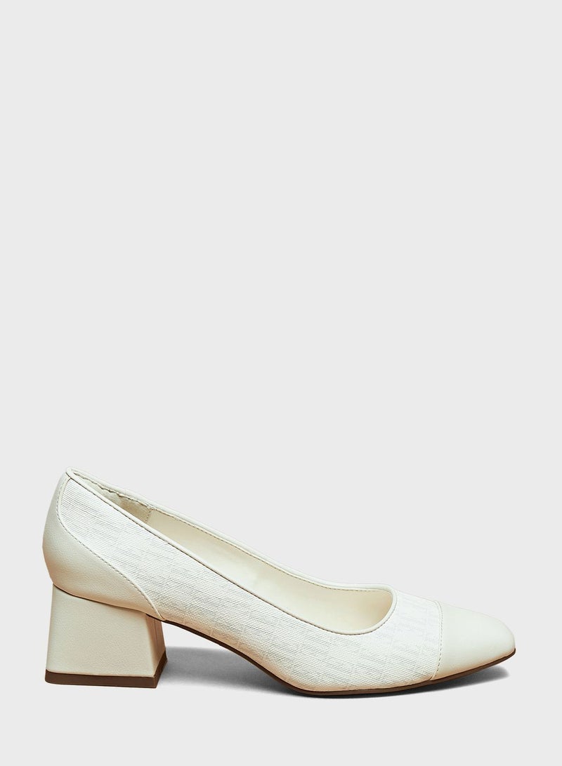 Block Heel Pumps