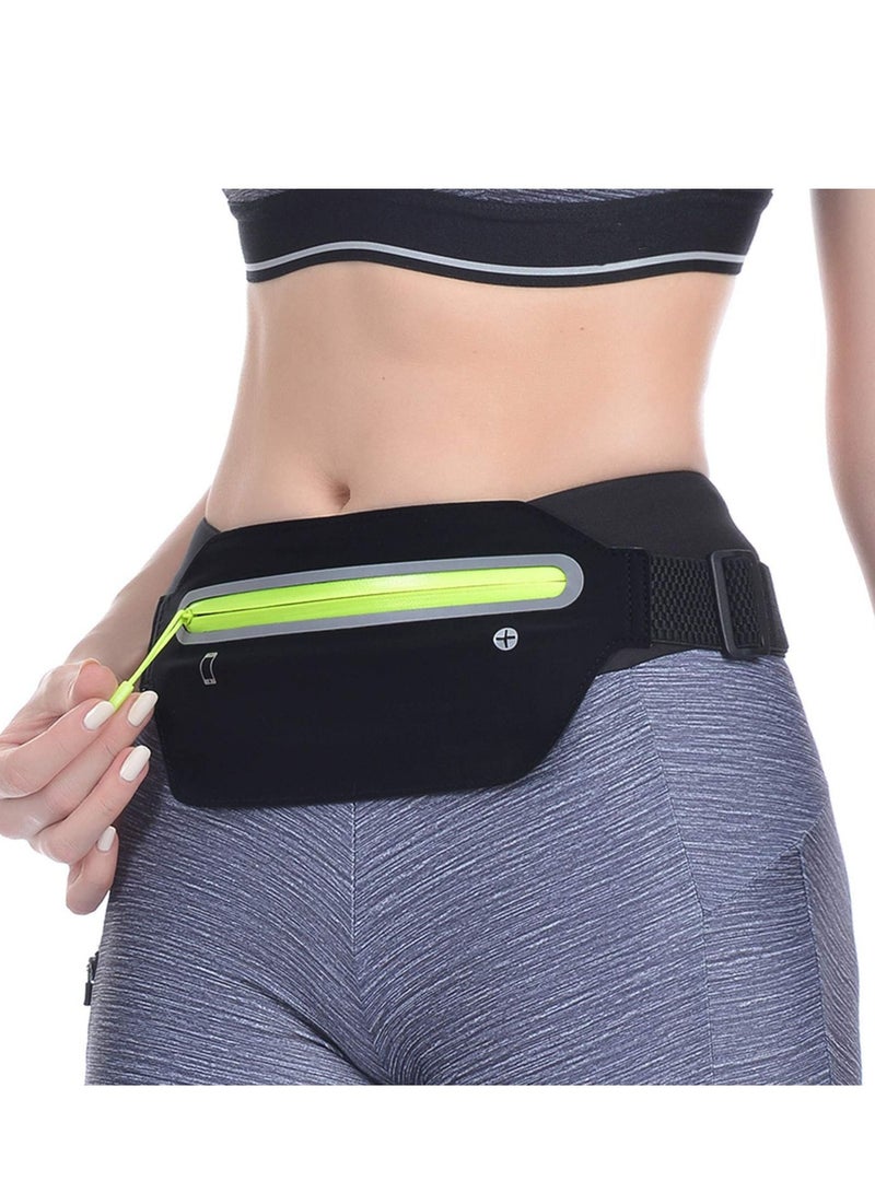 Slim Running Belt for Women Men, Waist Pack Phone Holder, Jogging Workout f anny Runners Pouch Gear Accessories iPhone 12 11 Pro Max XS XR 8 7 Plus Traveling Gift Style 1