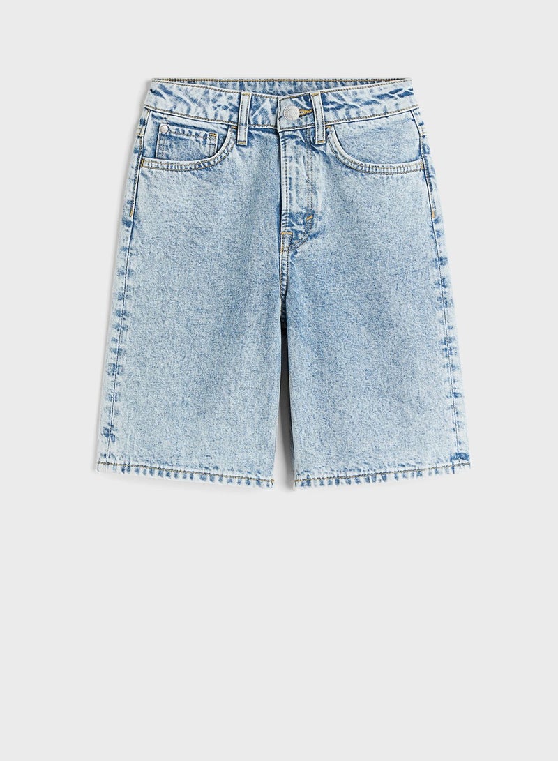 Kids Essential Denim Shorts