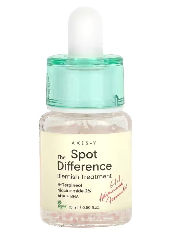 Axis-Y, Spot The Difference Blemish Treatment, 0.50 fl oz (15 ml)