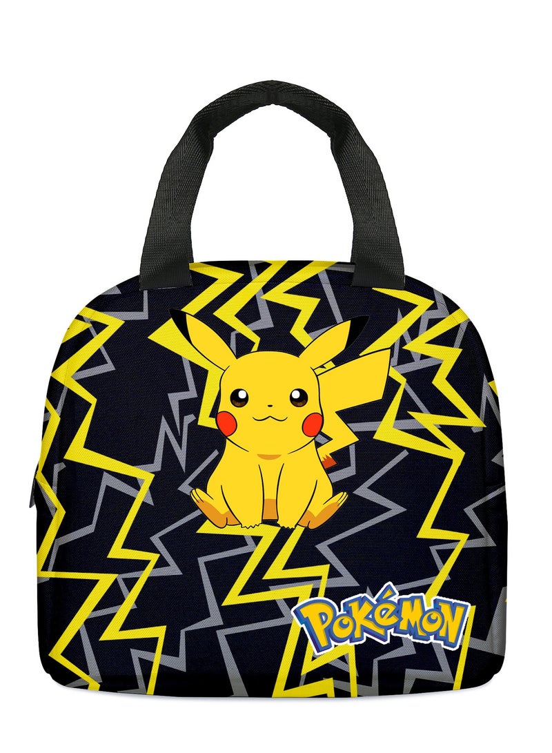 Pikachu Cartoon Lunch Bag Meal Bag