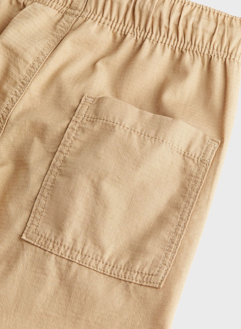 Kids Cargo Pocket Trousers