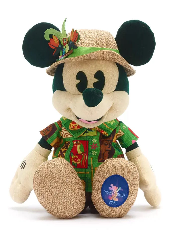 Disney Mickey Mouse : The Main Attraction - Enchanted Tiki Room - Limited Release 5 of 12 Series - 40cm Soft Plush Toy