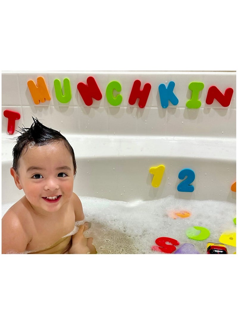 36 Bath Letters And Numbers Toddler Bath Toy