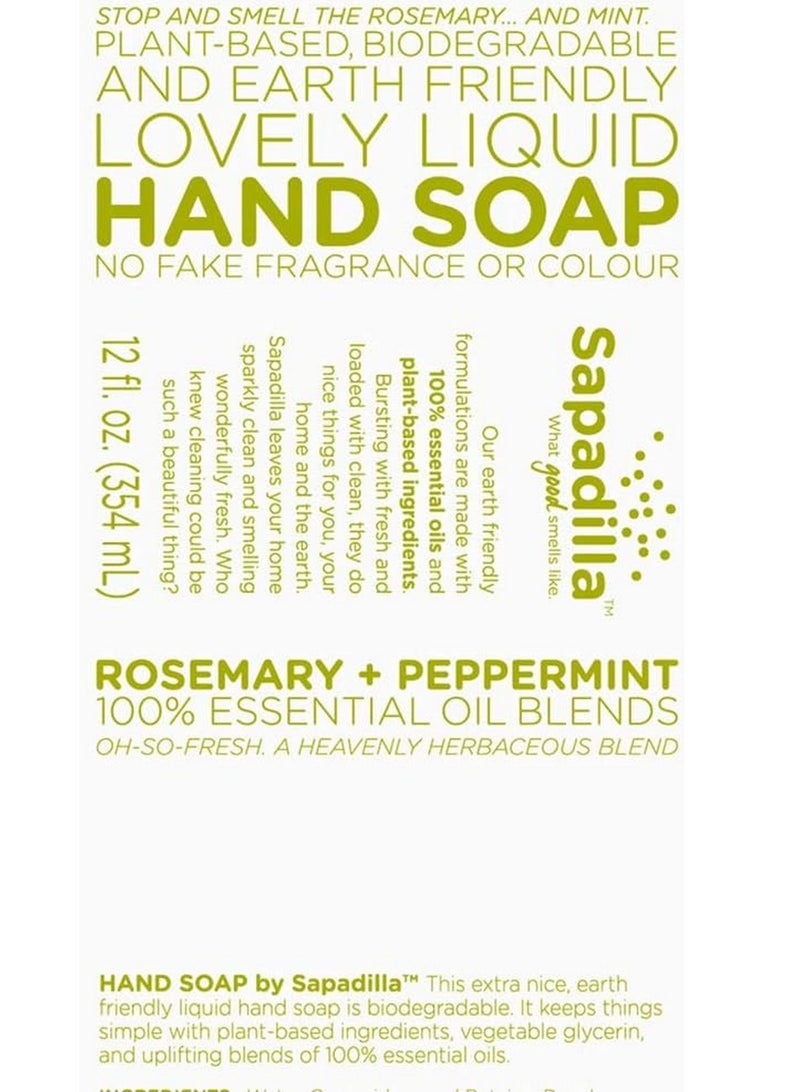Hand Soap Rosemary & Peppermint 354 ML