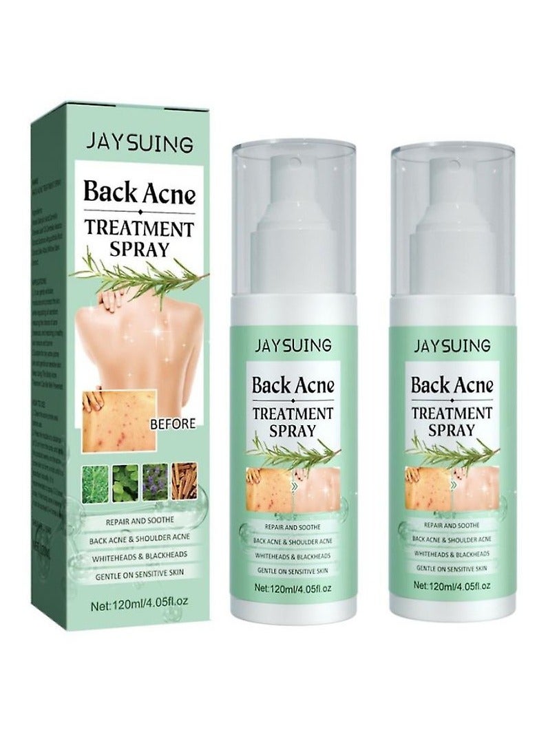 Back Acne Lighten Acne Marks Repair Back Shoulder Acne Skin Care spray 120ml Pack Of 2