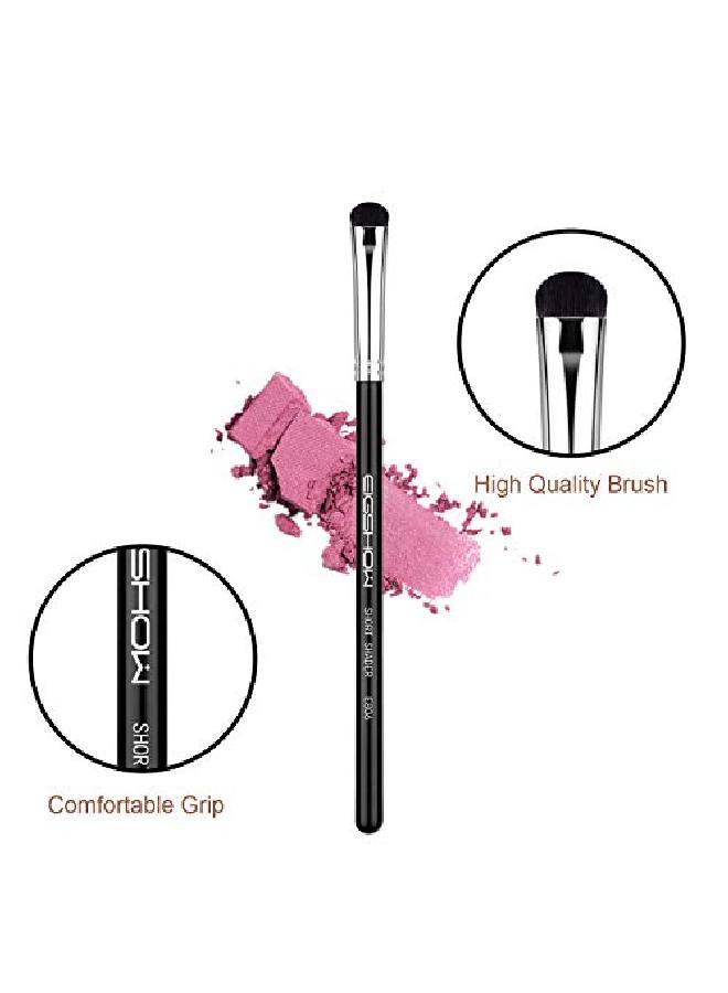 Eyeshadow Smudge Brush Short Shader Precision Makeup Brush Highend Small Eyeshadow Brush For Creasing & Cat Eye Makeup Look Premium Quality Cruelty Free