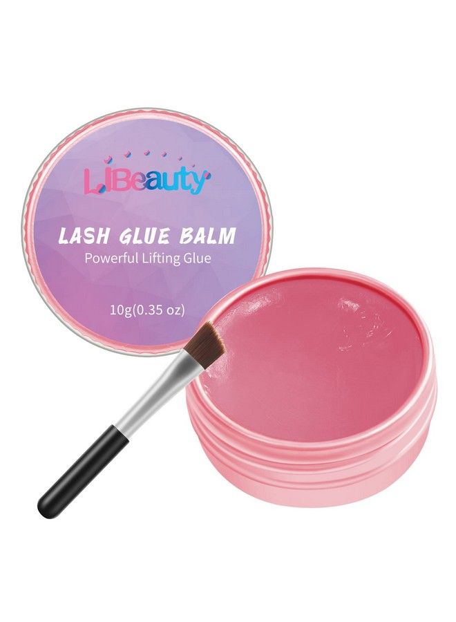 Lash Lift Glue Balm Lash Lift Adhesive Strong Sticky Fruit Flavor Eyelash & Eyebrow Perm Glue Balm Brow Lamination Gel