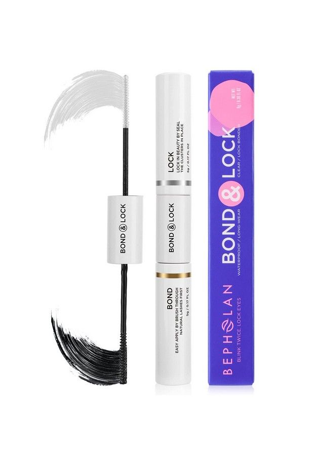 Lash Bond And Seal Diy Eyelash Extension Bond & Seal Lash Glue Mascara Infused With Biotin & Vitamin Esuper Strong Hold & Latex Free Suitable For Sensitive Eyes 0.30 Oz