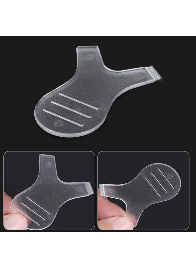 30 Pieces Y Lash Lift Tool Y Shape Eyelash Brush Comb Lash Perm Lift Brush Silicone Grafting Eyelash Lift Brush For Eyelash Extension Makeup Tool (Clear Color)