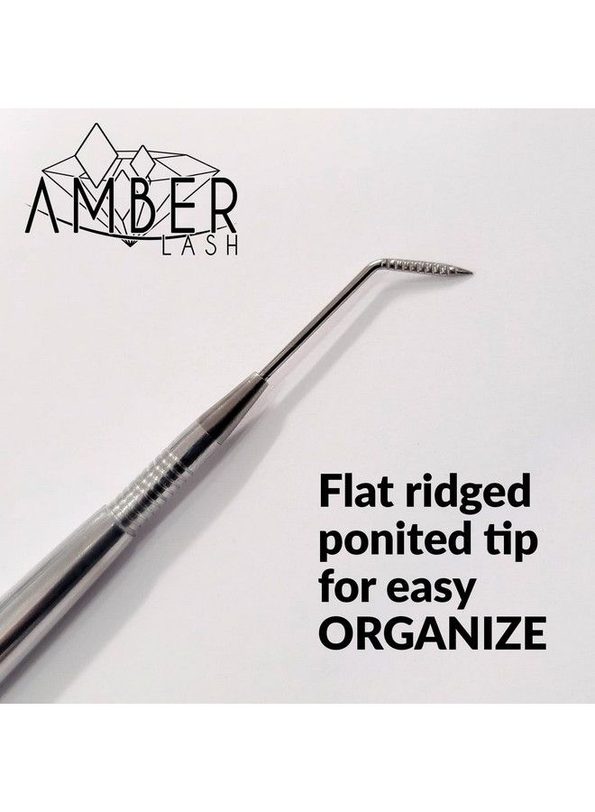 Eyelash Lift Perm Tool Eyelash Separator Stainless Steel Lash Lift Tool With Separation Comb Stick For Eyelash Extensions Supplies (Perm Rake)