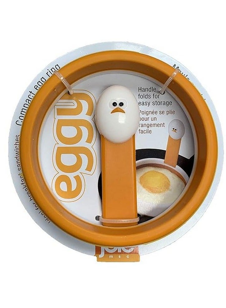 Eggy Compact Egg Ring With Folding Handle