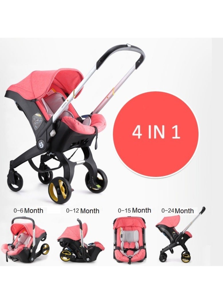 4 In 1 Infant Car Seat And Stroller 0 To 24 Month