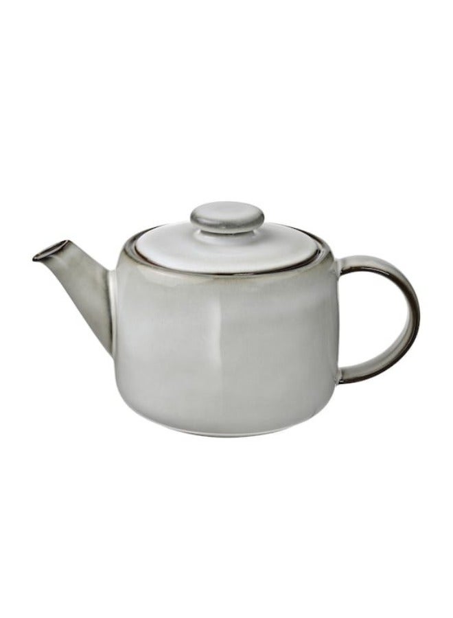 Teapot | Tea Pot with Lid, grey | 1.2l | A timeless & stylish way to serve beverages