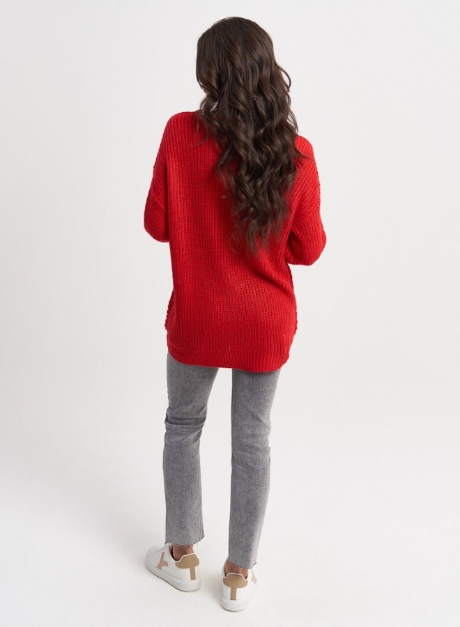 Hailys Women's Knitwear , Red