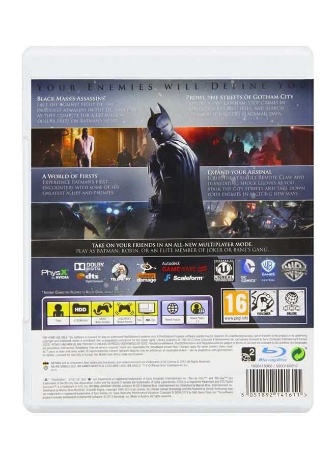 Batman: Arkham Origins (PS3) - ps4_ps5