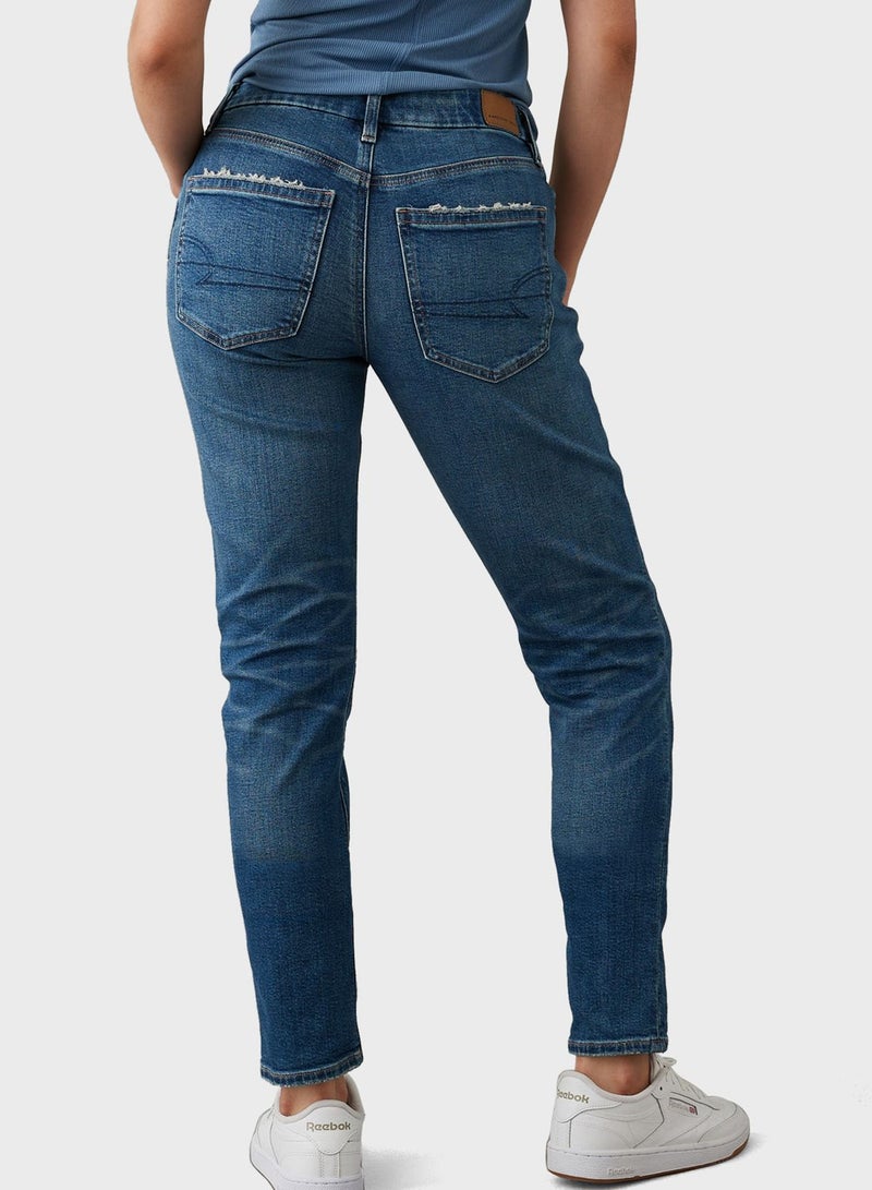 High Waist Skinny Jeans