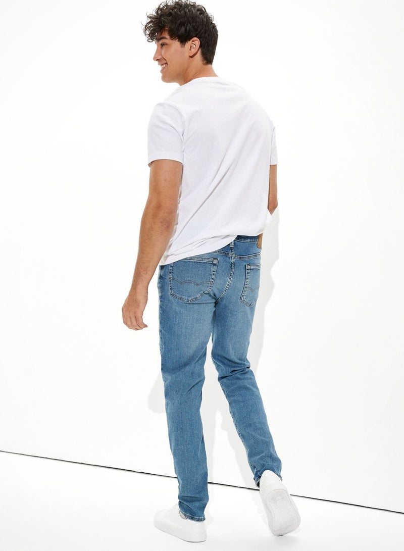 Light Wash Skinny Fit Jeans