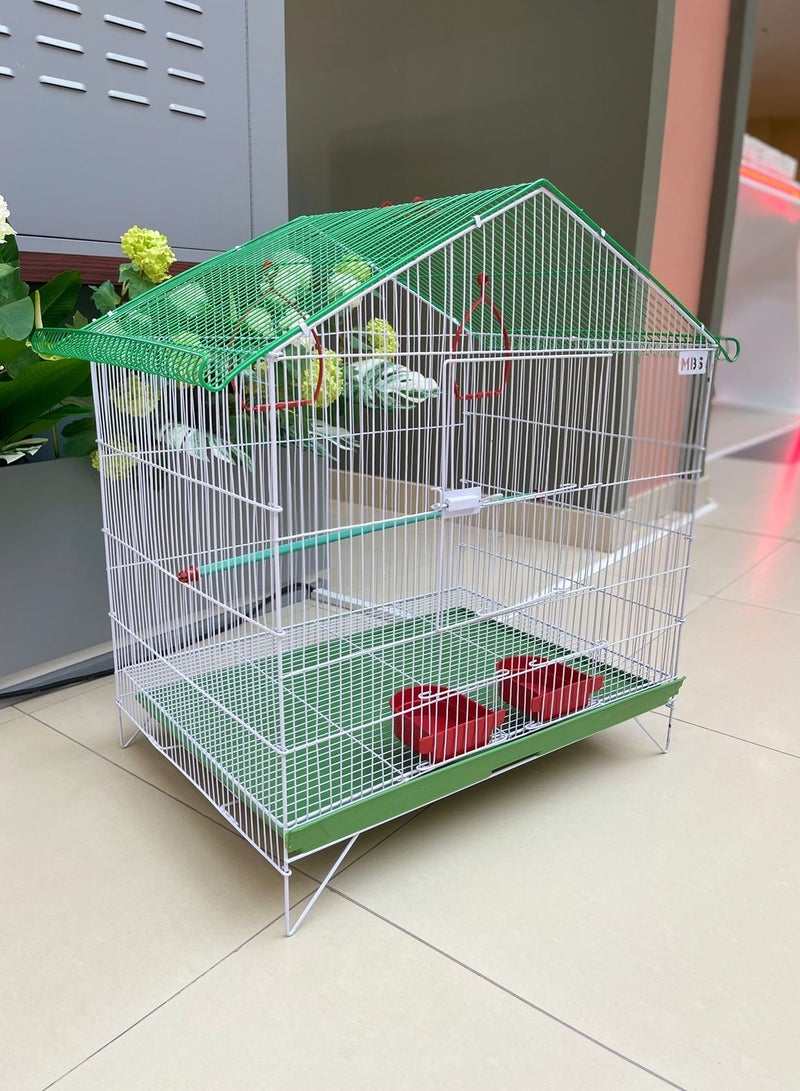 MBS Baby Jambo Bird Cage  Spacious, Durable, and Stylish Retreat for Large Feathered Companions  68.58 x 60.96 x 45.72 cm