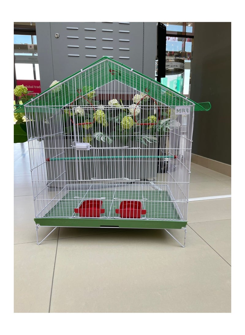 MBS Baby Jambo Bird Cage  Spacious, Durable, and Stylish Retreat for Large Feathered Companions  68.58 x 60.96 x 45.72 cm