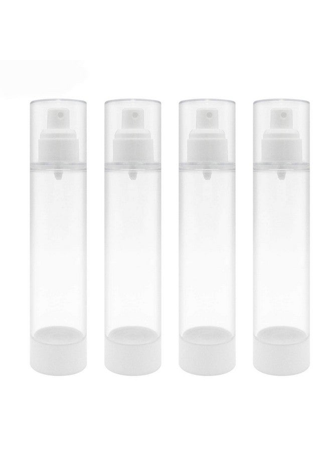 120Ml 4Oz Airless Spray Bottle Refillable Travel Container For Cosmetic Makeup Water4 Pack