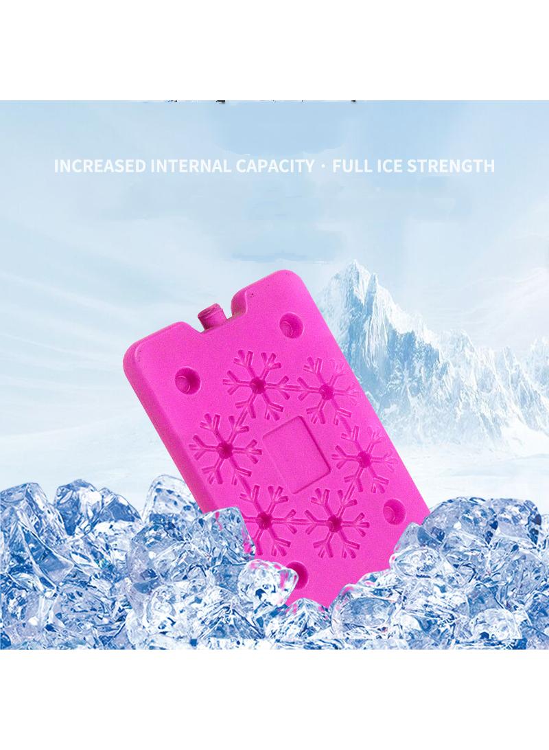 4 Pieces Ice Packs For Lunch Box Reusable Ultra Thin Freezer Packs Long Lasting For Coolers Cooler Bag For Work School Picnic Or Camping Keep Food Fresh Lightweight Design For Easy Carrying