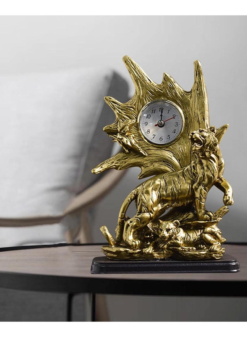 Animal Themed Desktop Clocks and Ornaments for Elegant Home Decor.