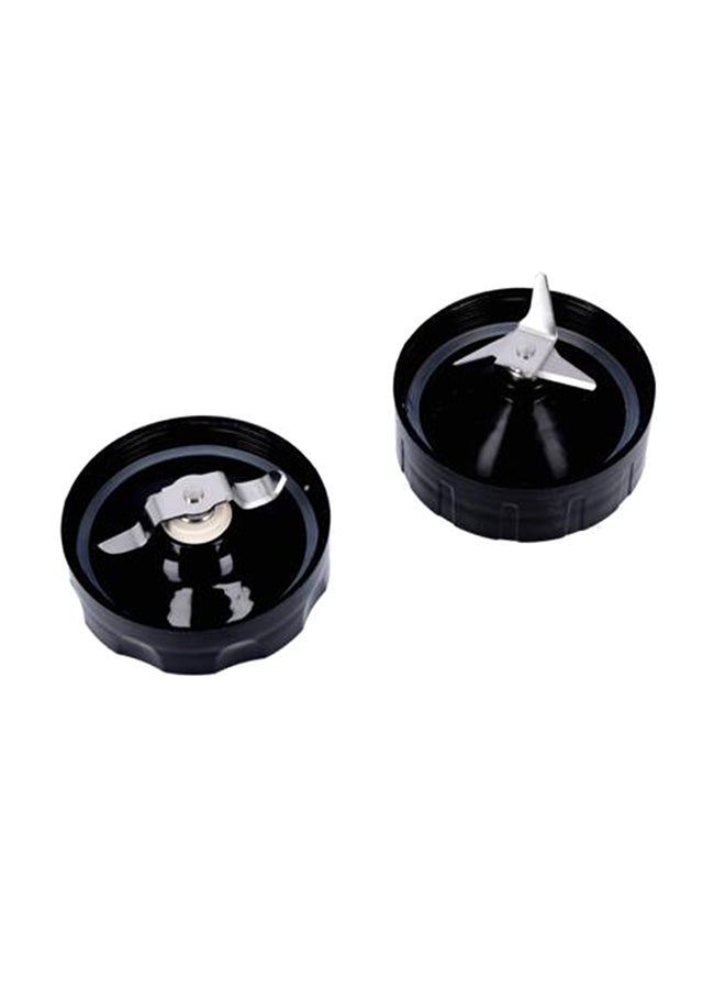 2 In 1 Blender With 1.5 L Jar, Stainless Steel Blade, 2 Speed With Pulse Function, Powerful Copper Motor 1.5 L 400 W KNB6125 Black