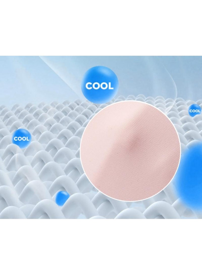 Women's Cool Outdoor Sunscreen Breathable Non-slip Sports Cycling Ice Silk Gloves