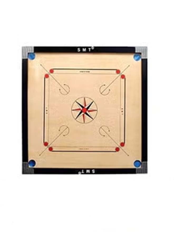 Wooden Carrom Board with 25 wooden coins