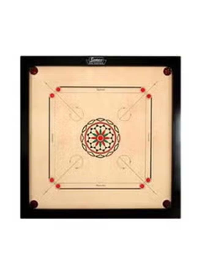 Classic Wooden Carrom Board With Coins And Striker