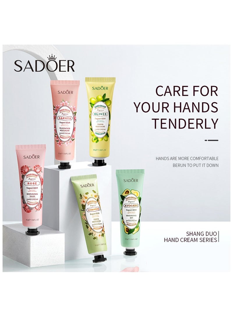 SADOER Fruit Hand Cream  Red pomegranate 30g