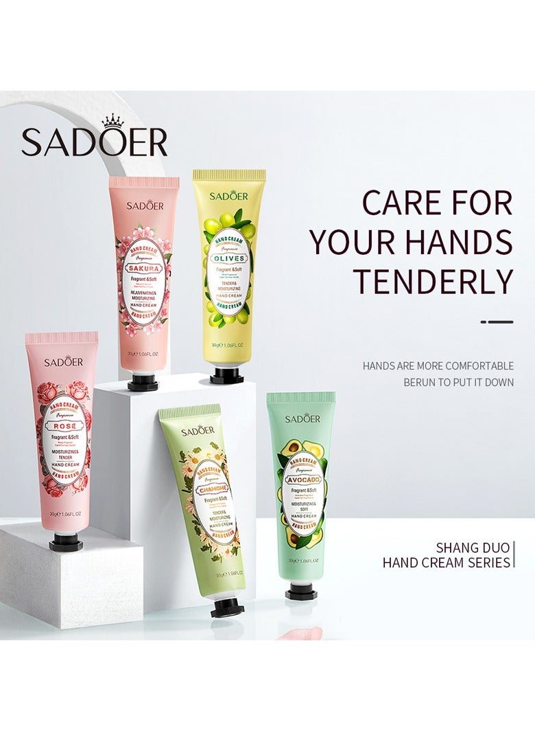 SADOER Fruit Hand Cream  Rose 30g