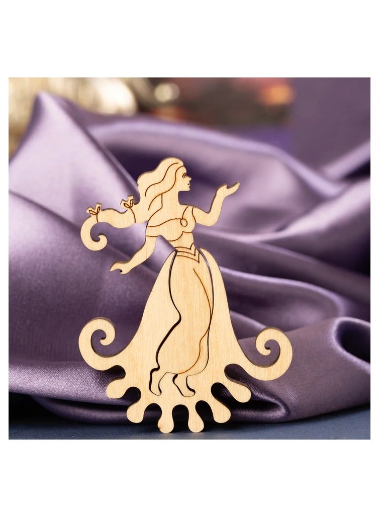 Aladdin And The Magic Lamp Davici Wooden Jigsaw Puzzle